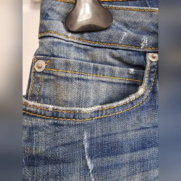 Bebe Jean Micro Mini - Picture 6 of 10